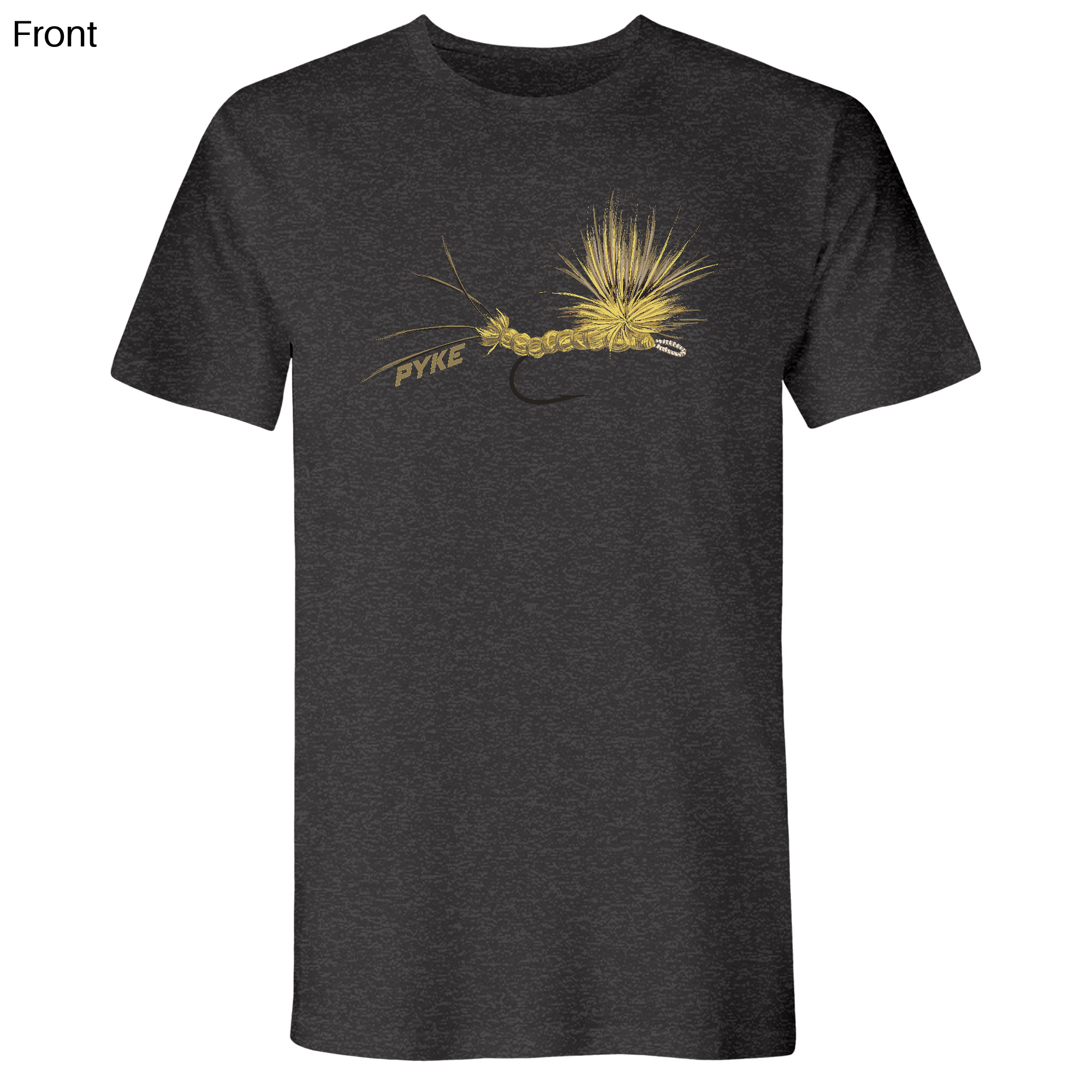 Mens Small Heather Heavy Metal Style_T-Shirt
