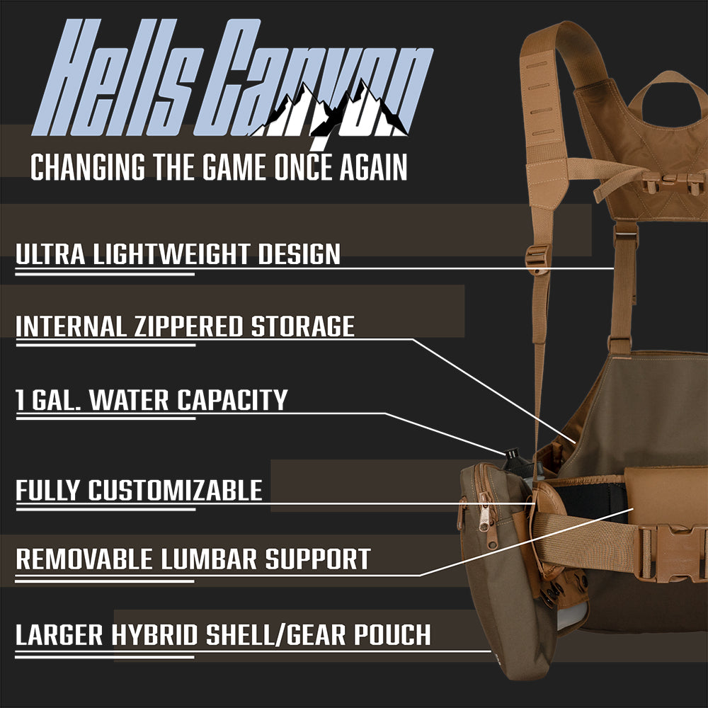 Hells Canyon Upland Strap Vest