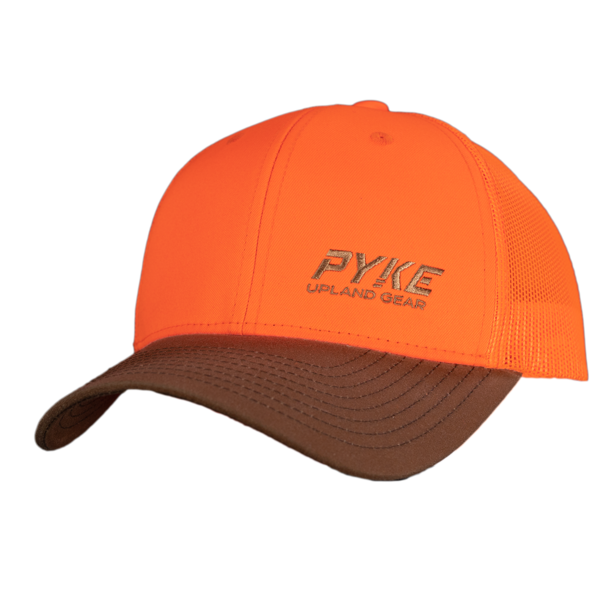 Pyke Blaze Orange Logo Hat