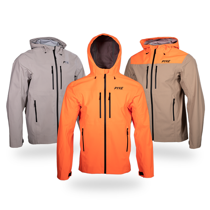 Tongass Waterproof Upland Jacket – Pyke Gear Tongass Waterproof Upland Jacket – Pyke Gear