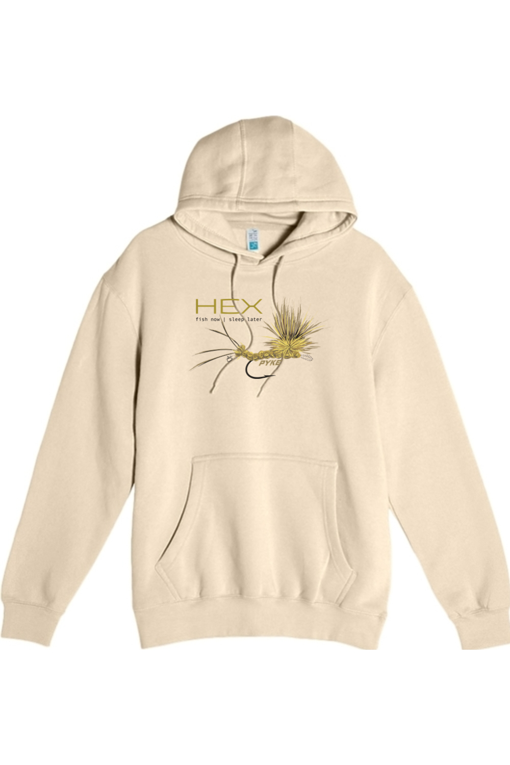 HEX Fish Now | Sleep Later Midweight Hoodie Colony Blue / S
