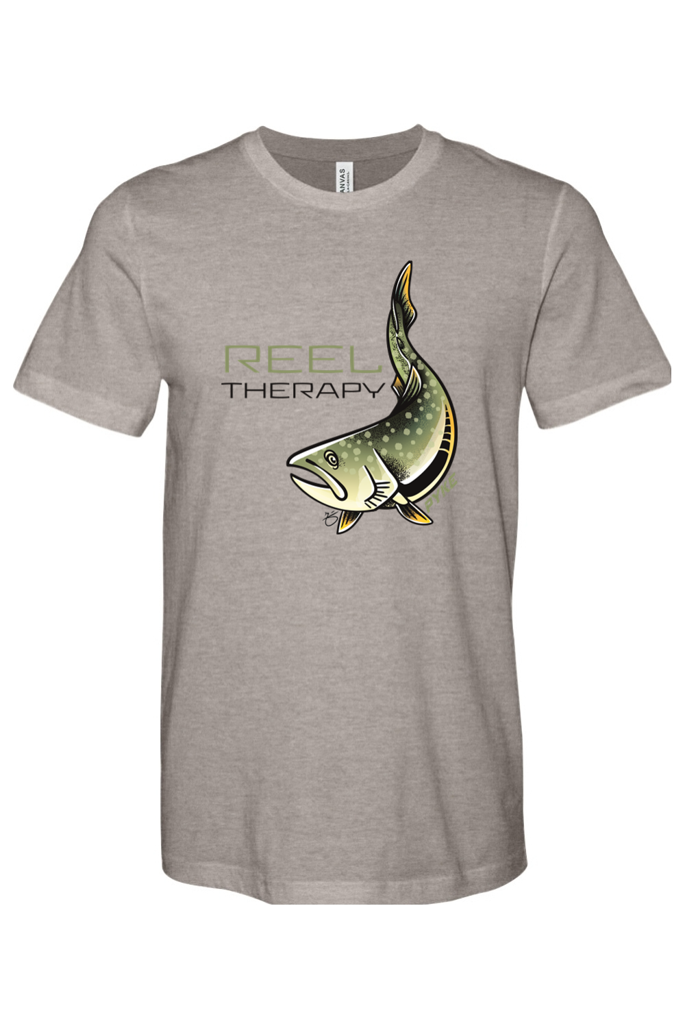 Reel Therapy Heather Tee