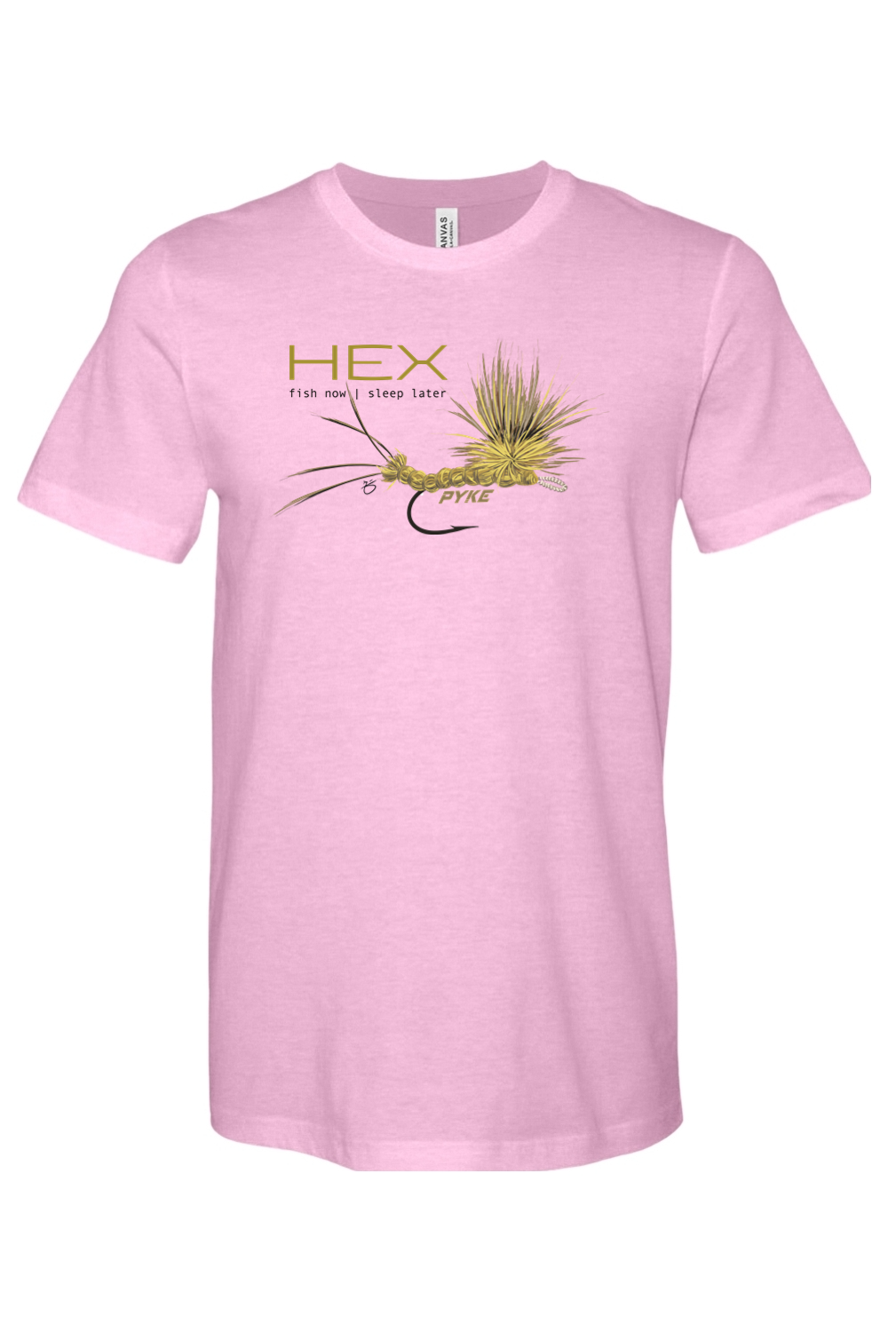 HEX Fly Sleep Later Heather Tee