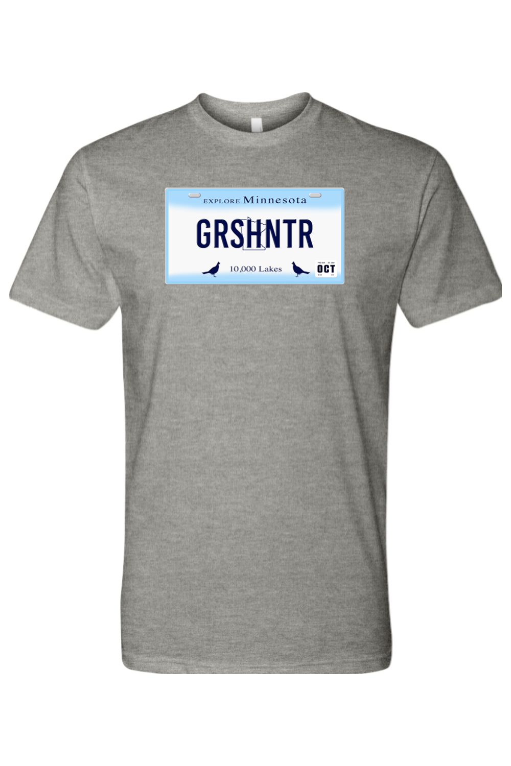 MN Vanity Plate GRSHNTR Tee