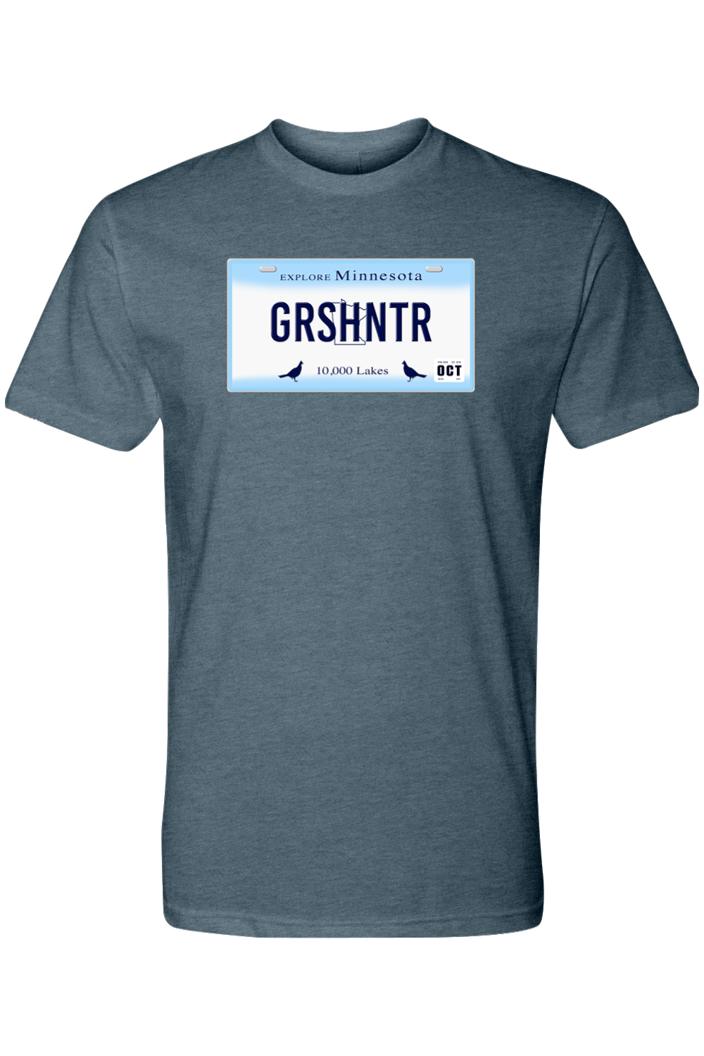 MN Vanity Plate GRSHNTR Tee