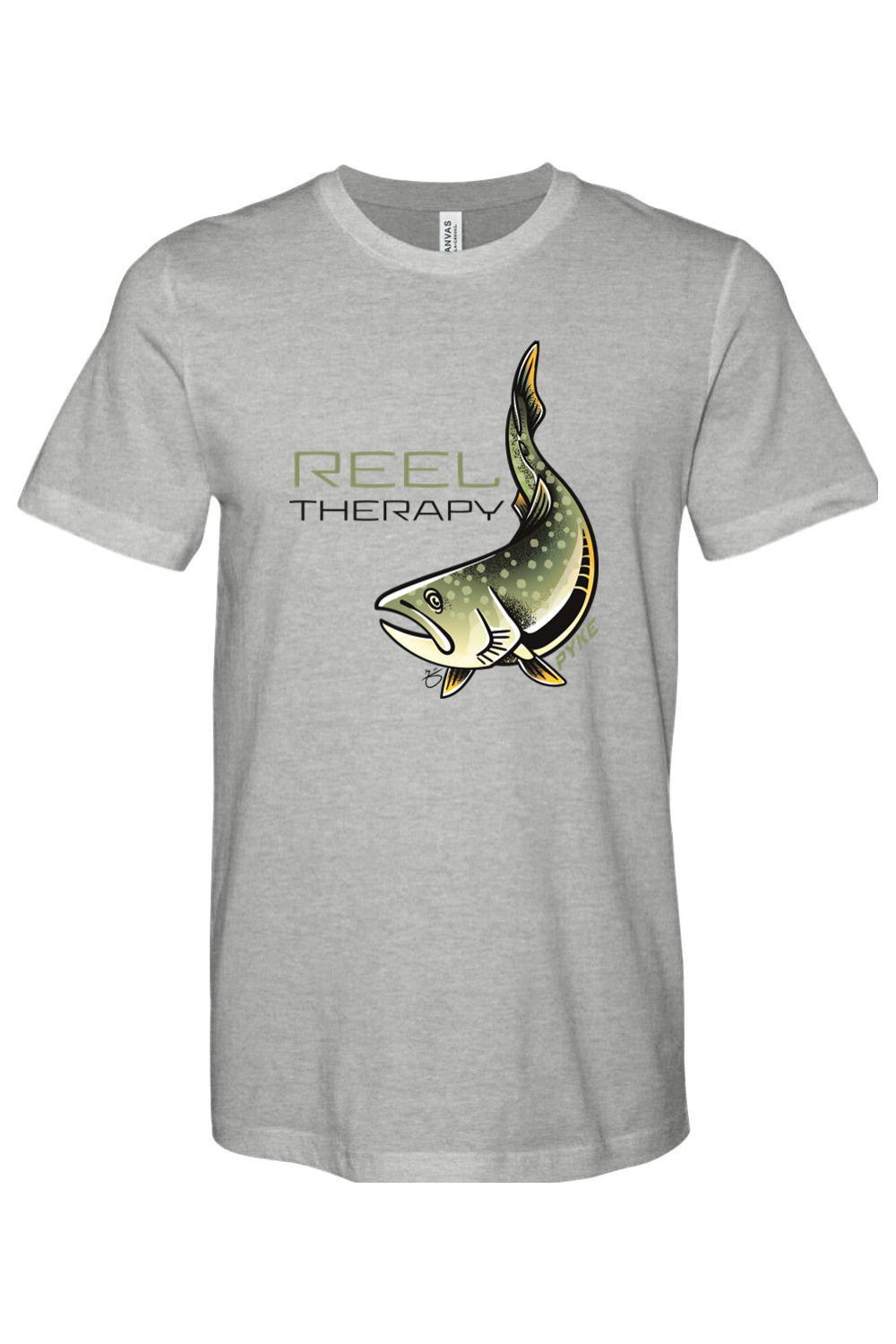 Reel Therapy Heather Tee