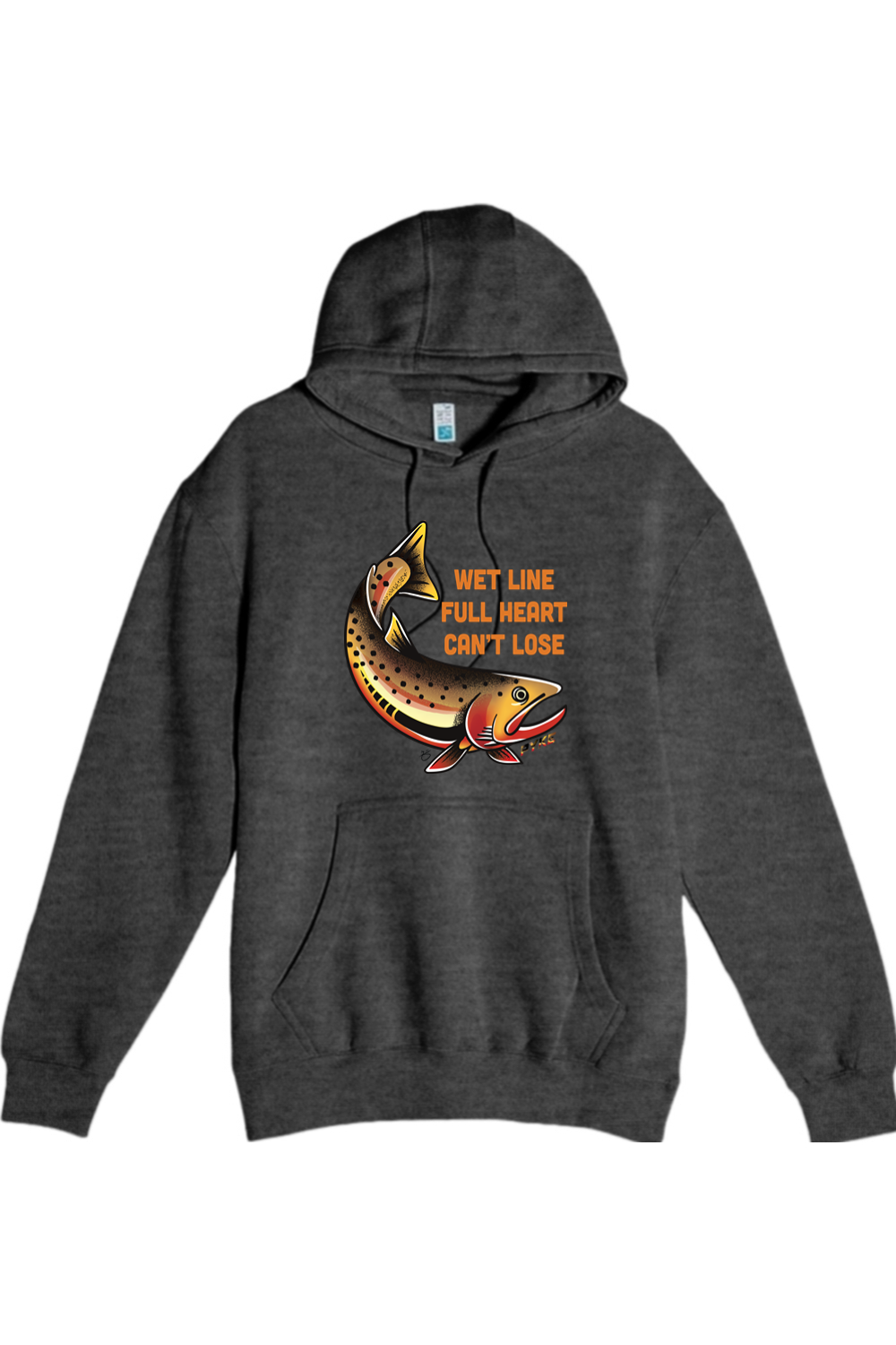 Wet Line Full Heart Midweight Hoodie