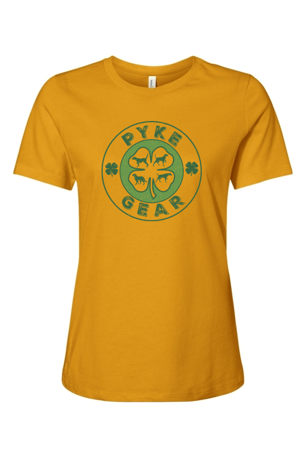 St. Patty's Bird Dog Womens Tee