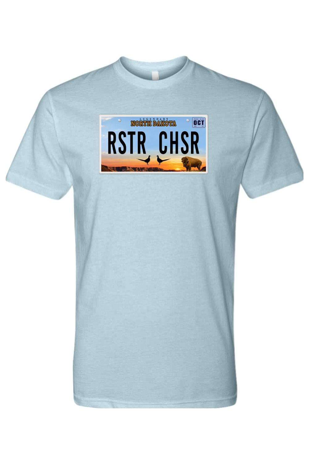 ND Vanity Plate RSTR CHSR Tee
