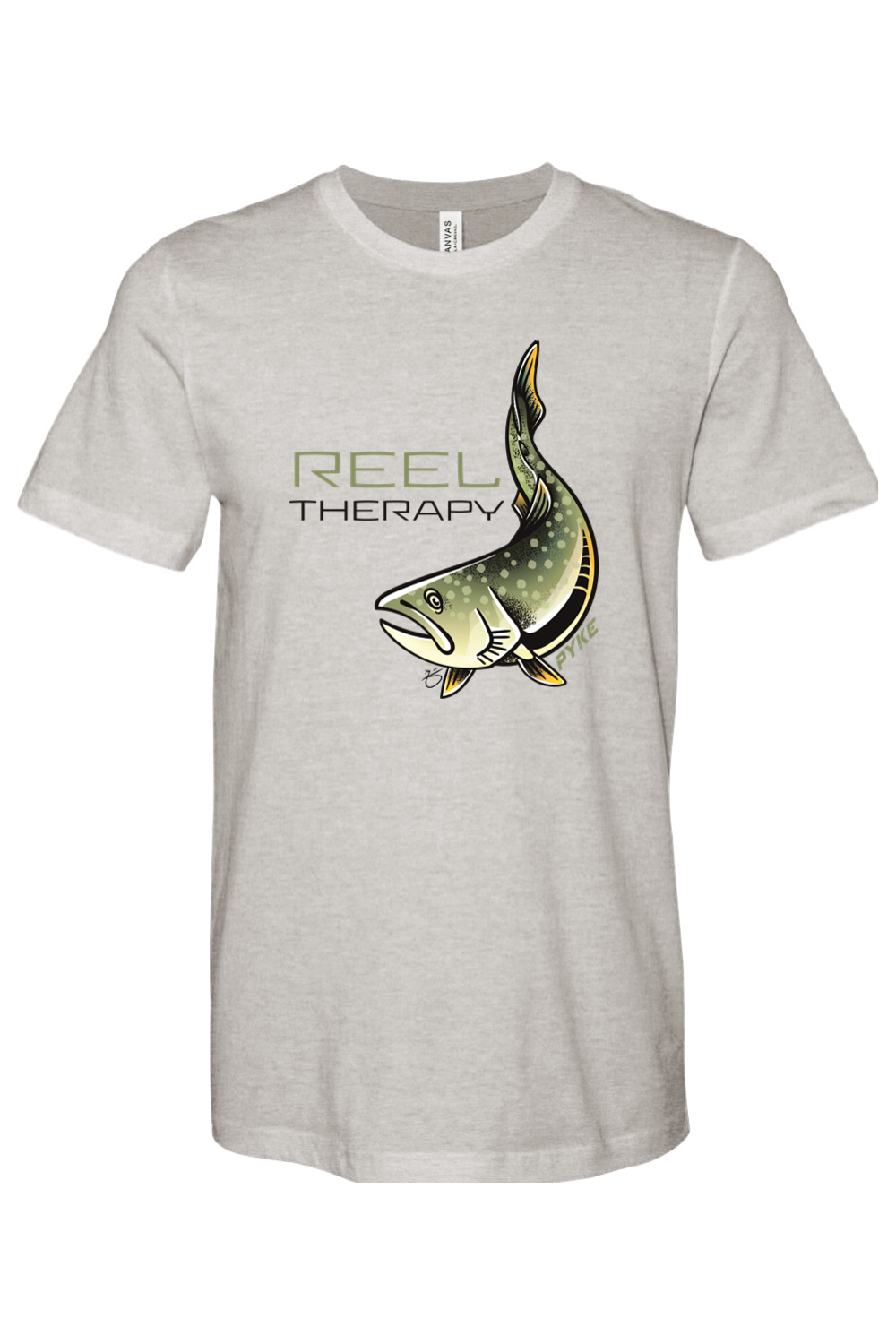 Reel Therapy Heather Tee