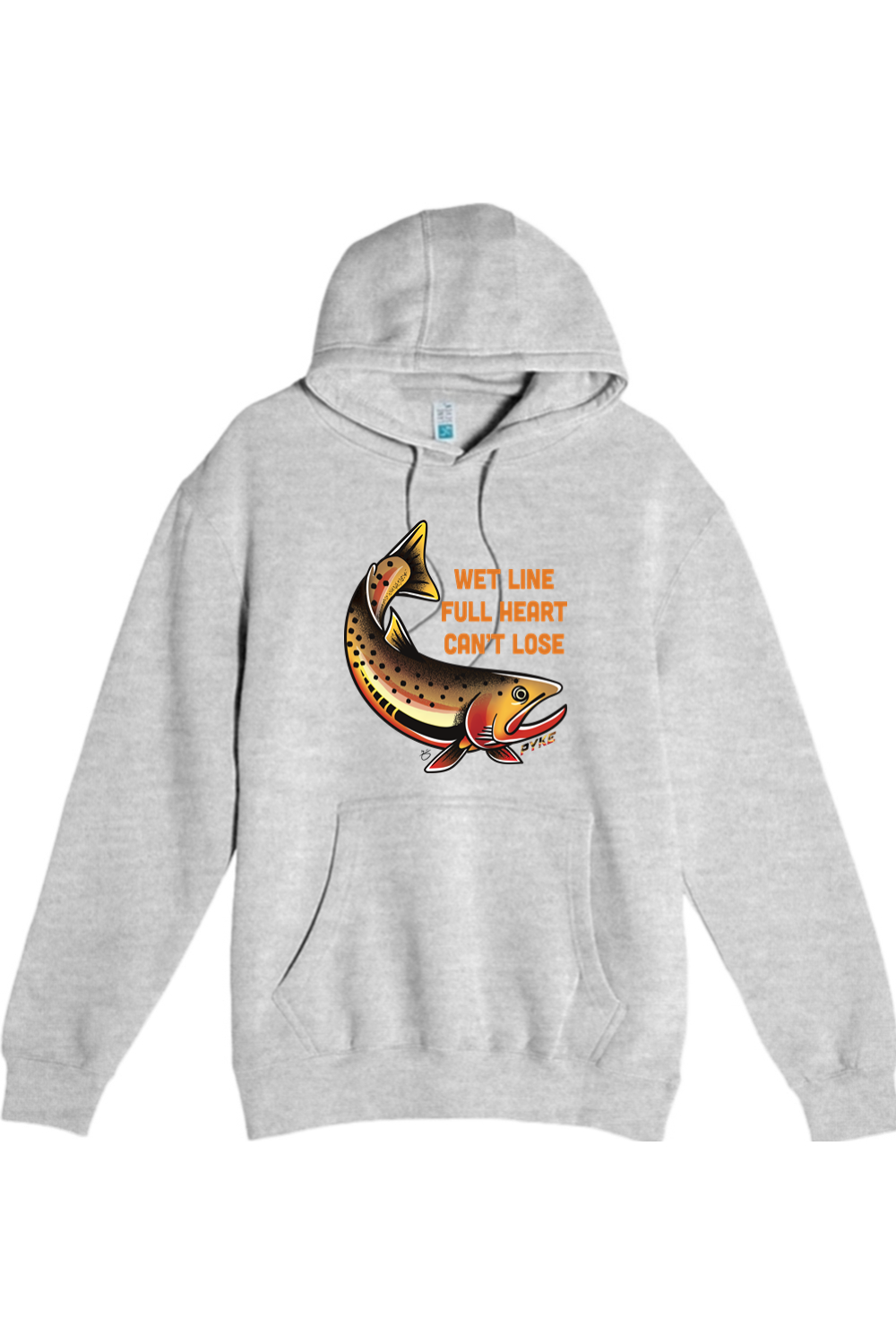 Wet Line Full Heart Midweight Hoodie