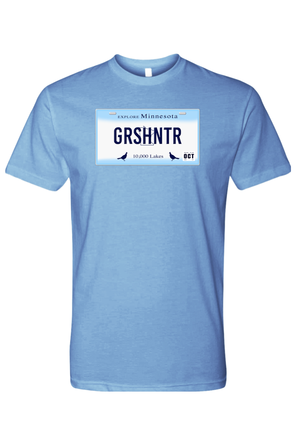 MN Vanity Plate GRSHNTR Tee