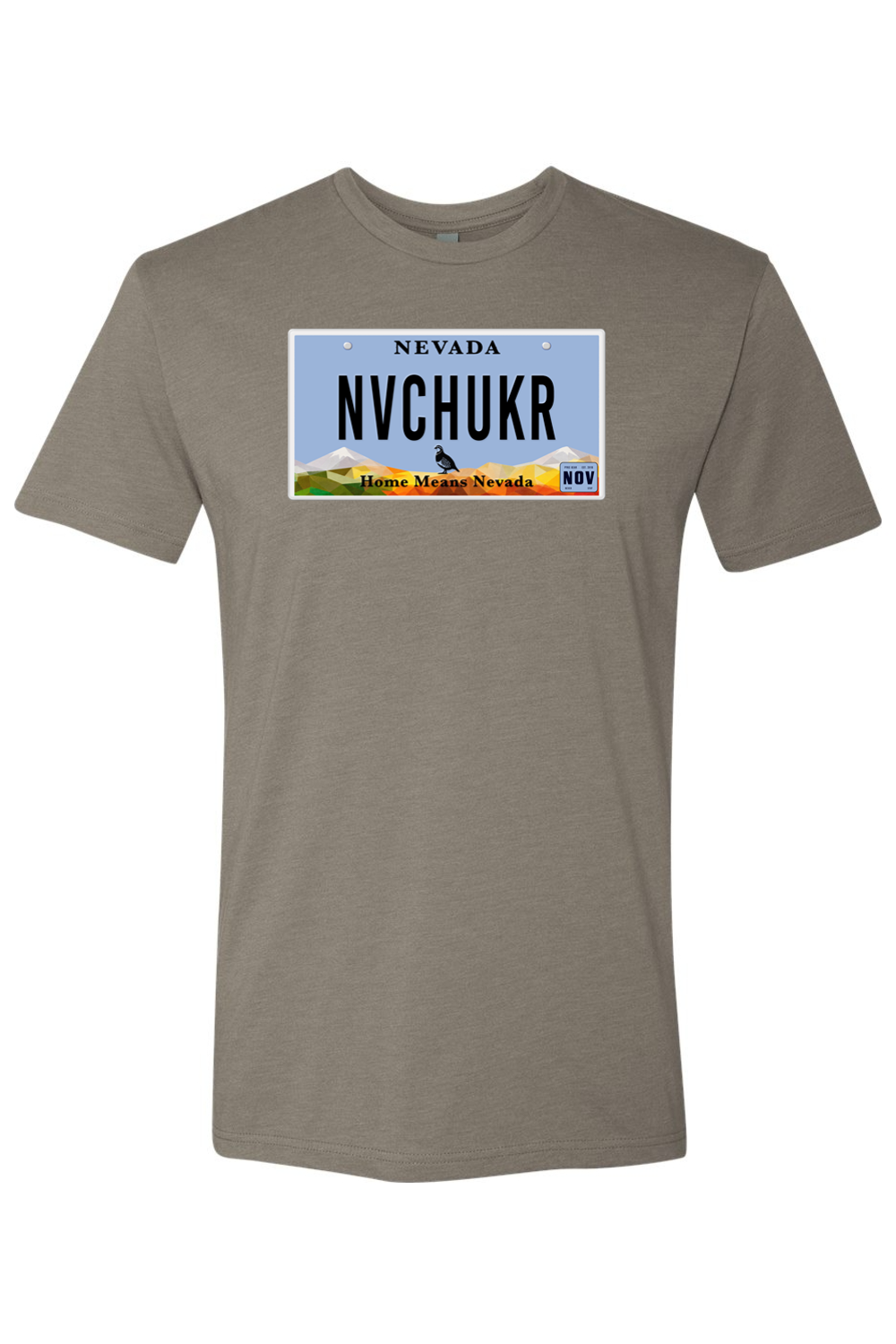 NV Vanity Plate NVCHUKR Tee