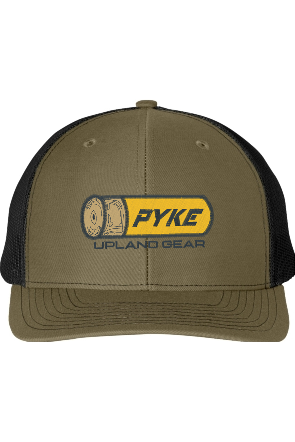 Yellow Shotshell Embroidered Trucker Hat