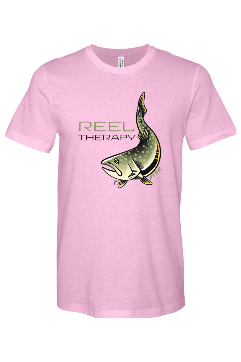 Reel Therapy Heather Tee