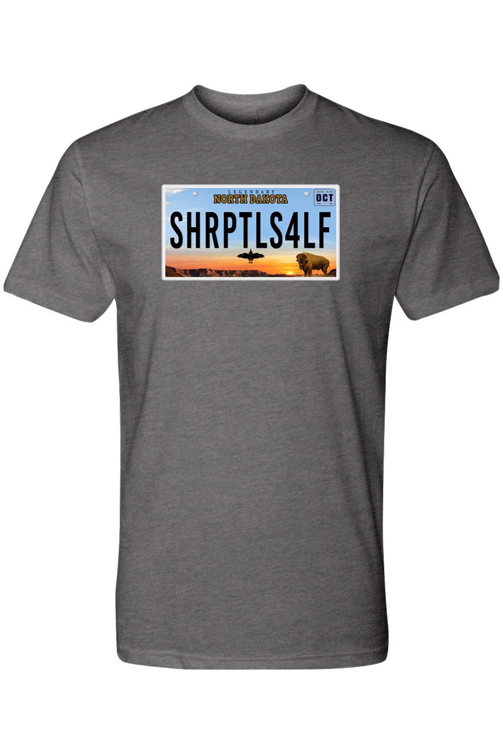 ND Vanity Plate SHRPTLS4LF Tee