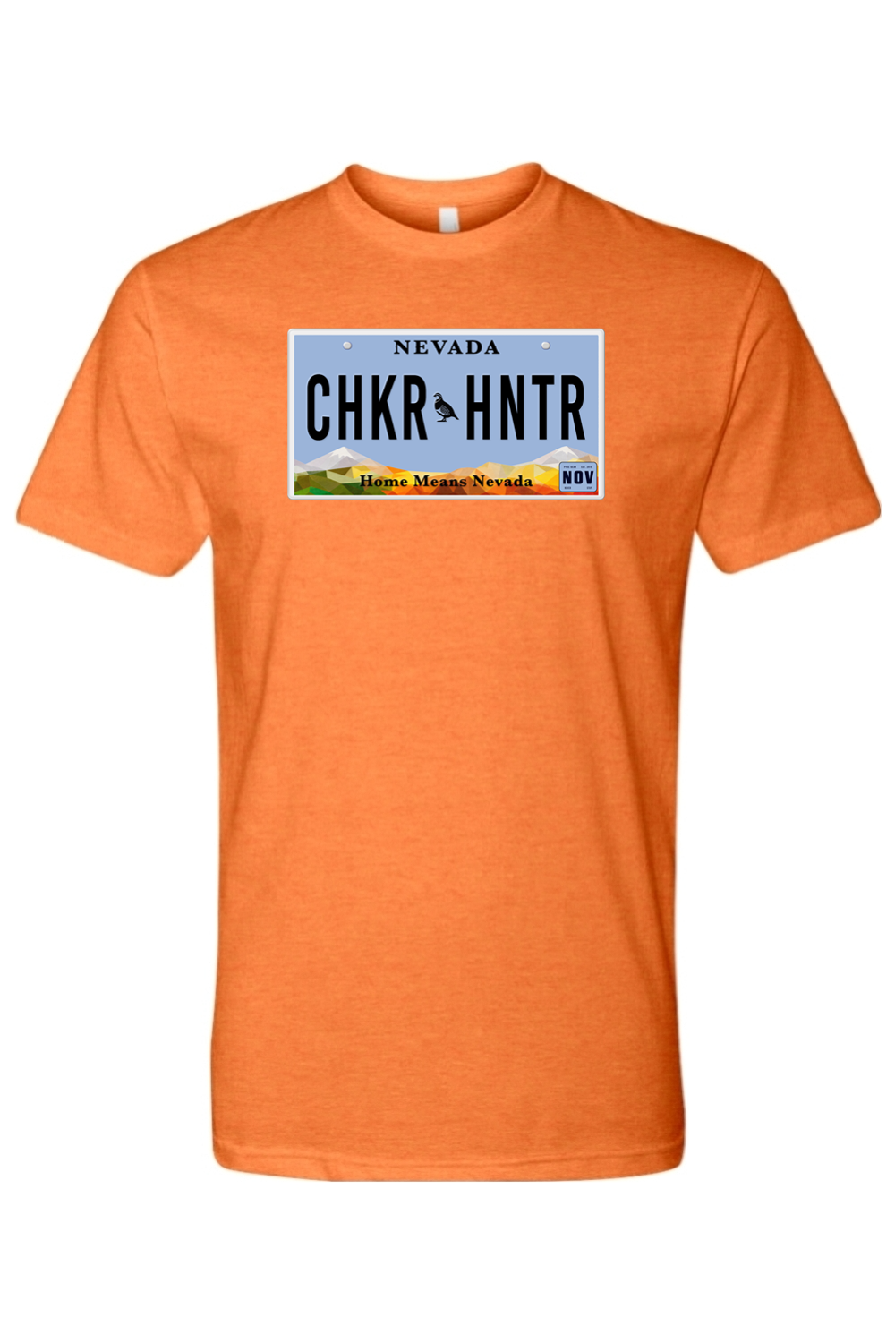 NV Vanity Plate CHKR HNTR Tee
