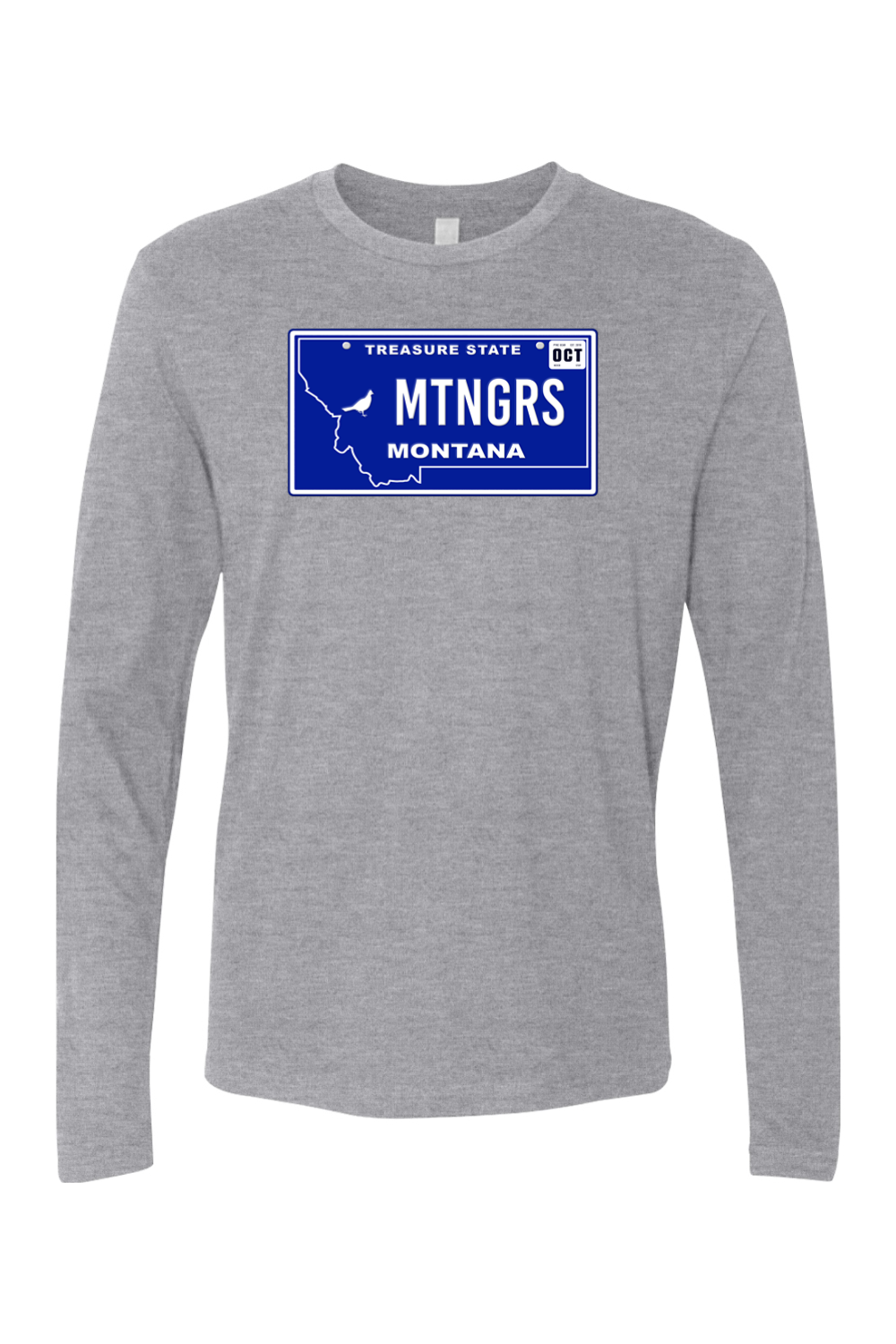 MT License Plate MTNGRS Long Sleeve Tee