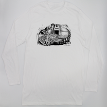 Load image into Gallery viewer, Unisex 3X-Large WHITE Fine Jersey Long Sleeve Tee
