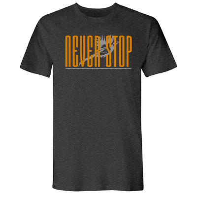 Mens Small Heather Heavy Metal Style_T-Shirt