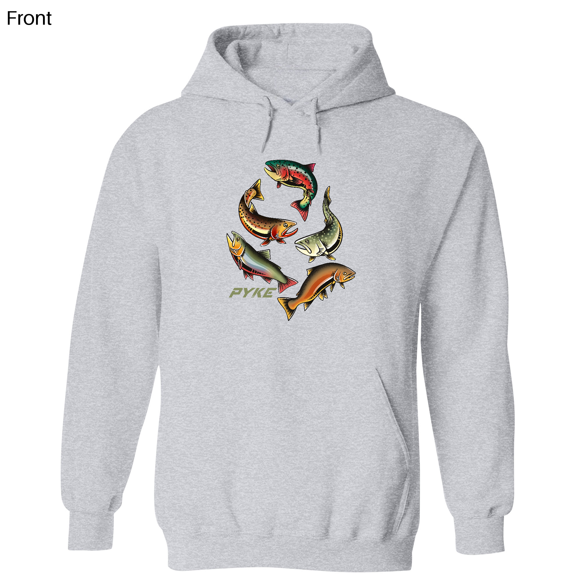 Mens Small Grey Heather Style_Hoodie