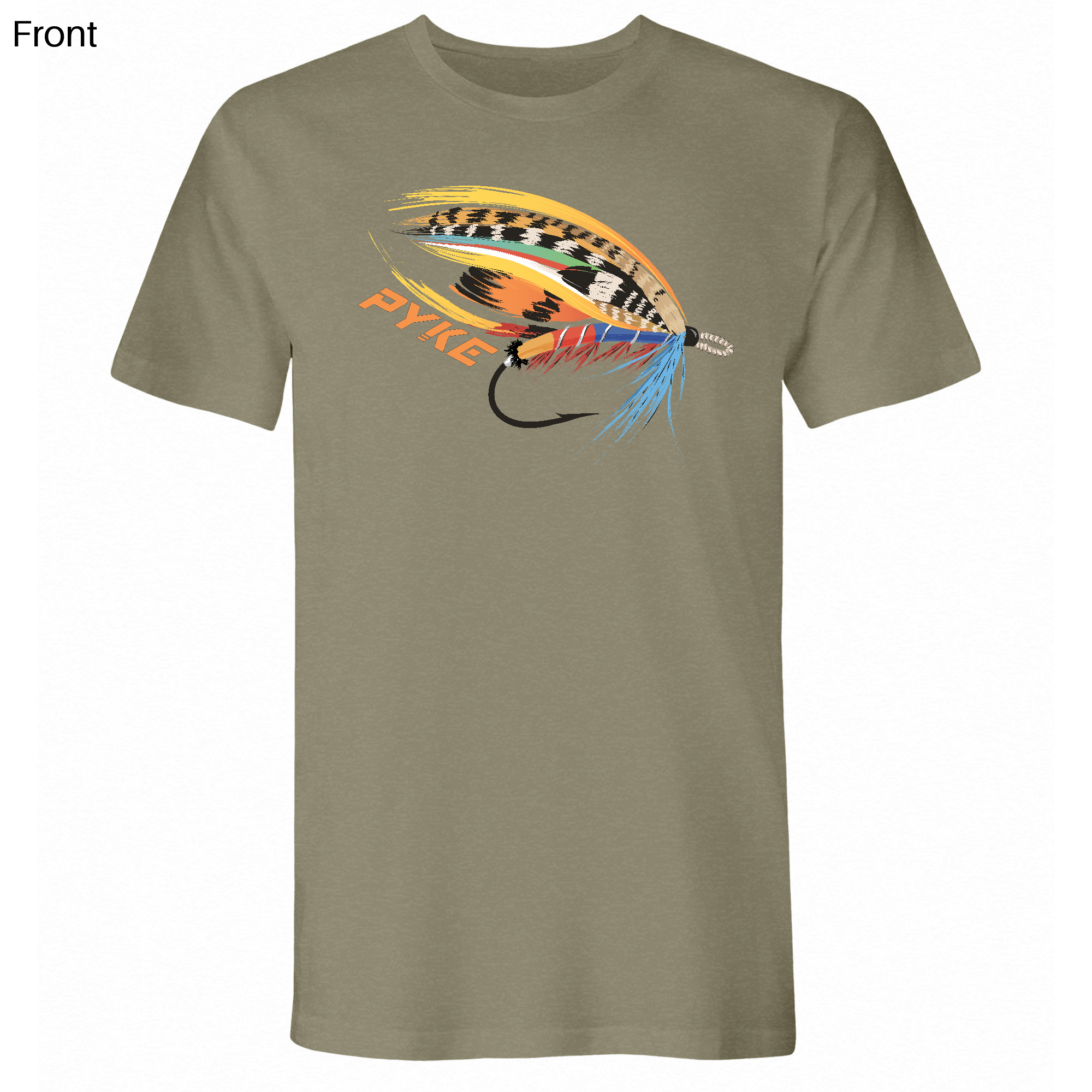 Mens Small Light Olive Style_T-Shirt