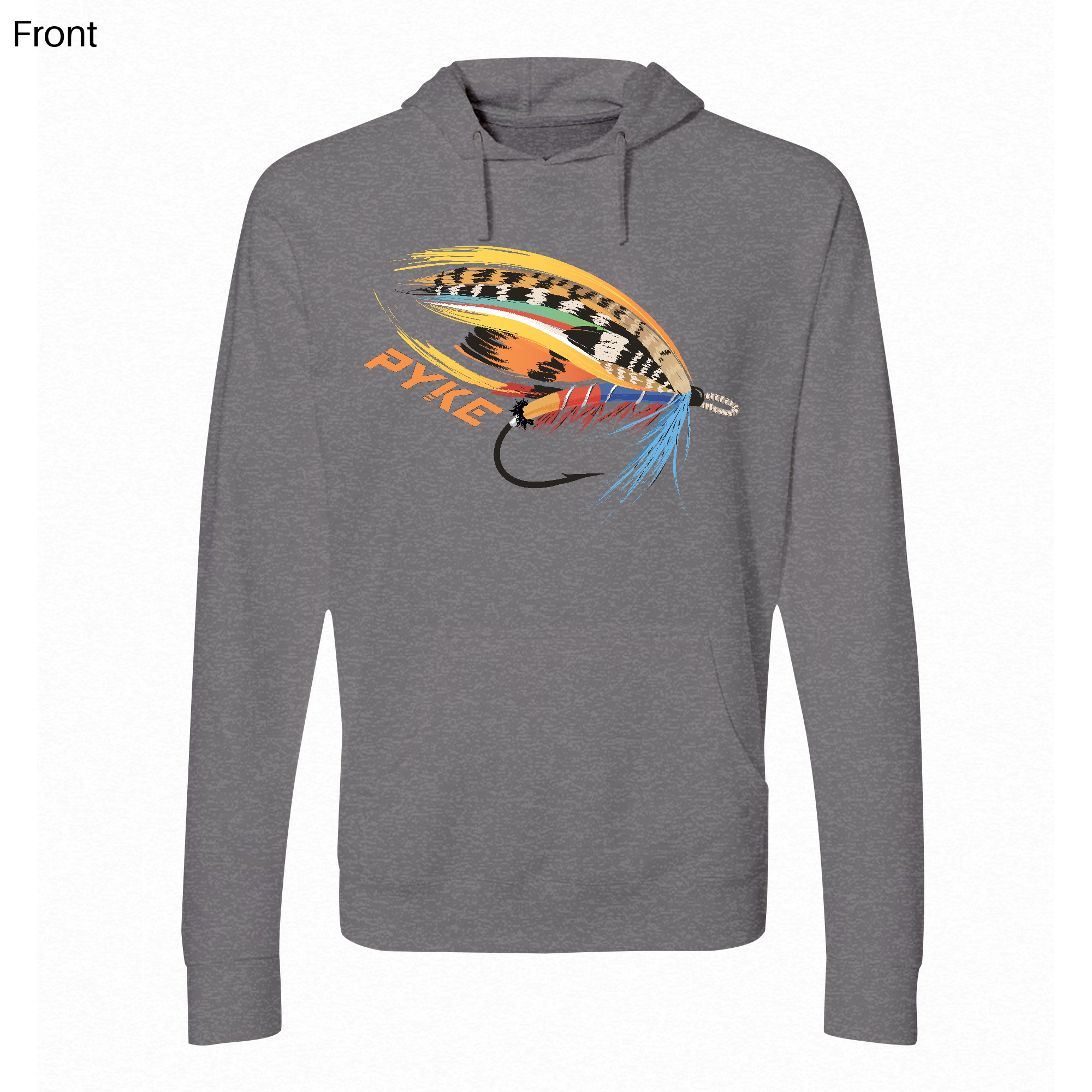 Mens Small Gunmetal Heather Style_Hoodie