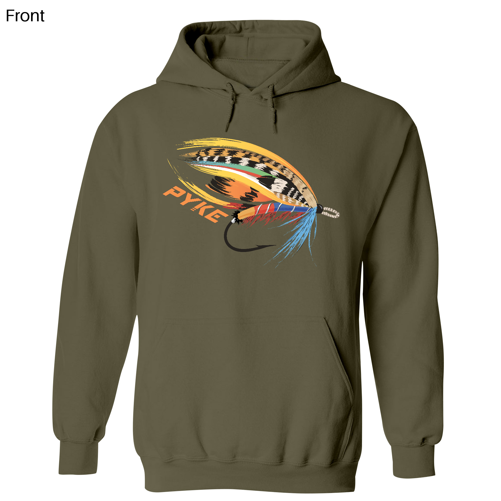 Mens Small Army Style_Hoodie