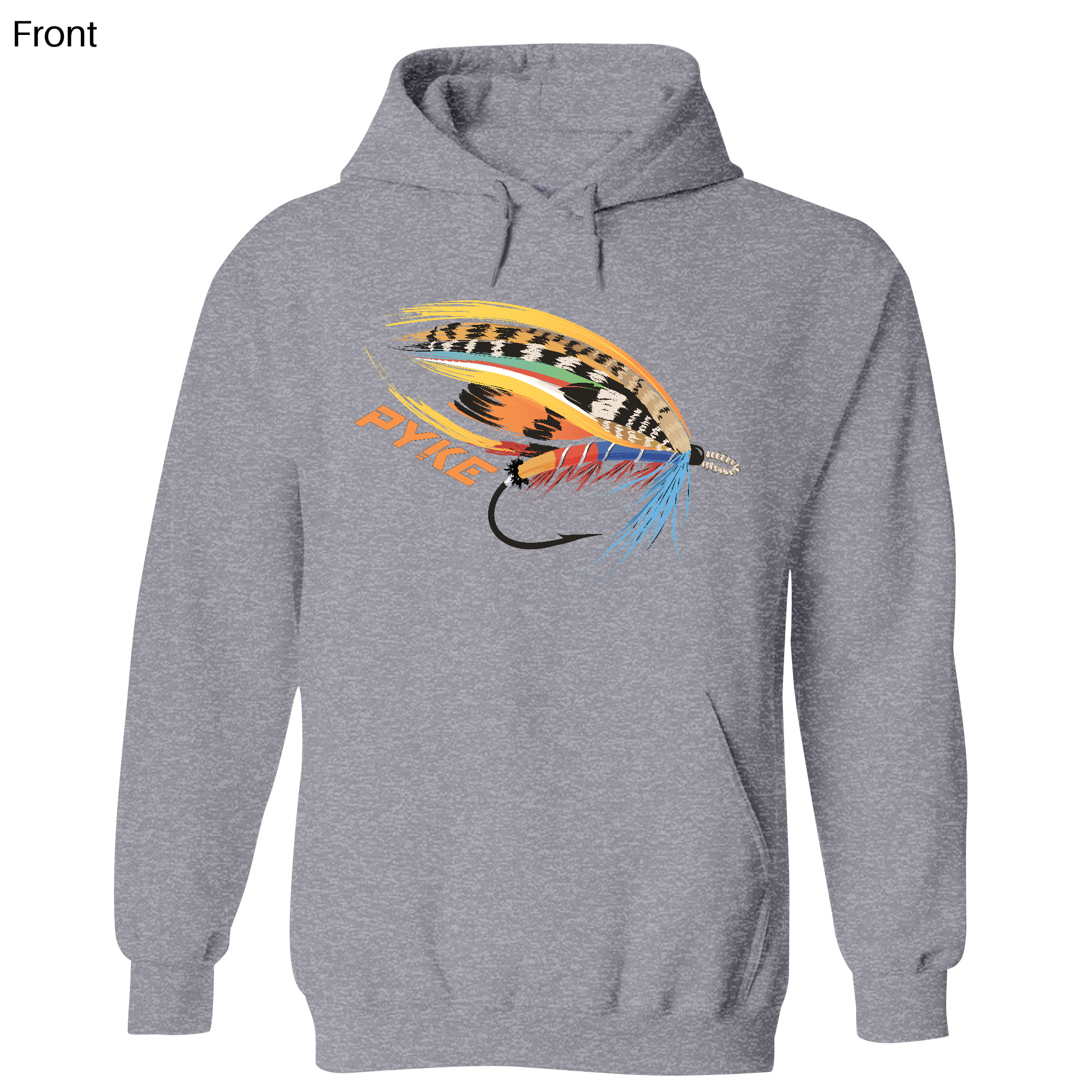 Mens Small Gunmetal Heather Style_Hoodie