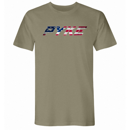 Pyke Flag Logo Tee Shirt