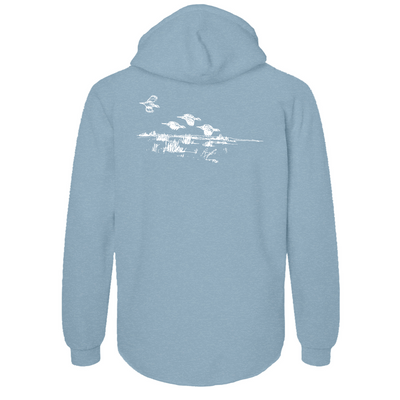 Womens Medium Misty Blue Style_Hoodie