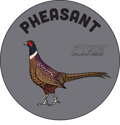 Pyke Upland Bird Stickers 3"
