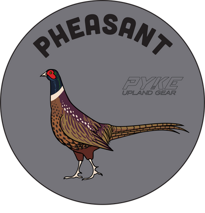 Pyke Upland Bird Stickers 3"