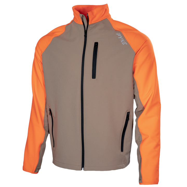 lightweight packable upland bird hunting jacket blaze orange
