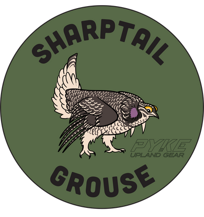Pyke Upland Bird Stickers 3"