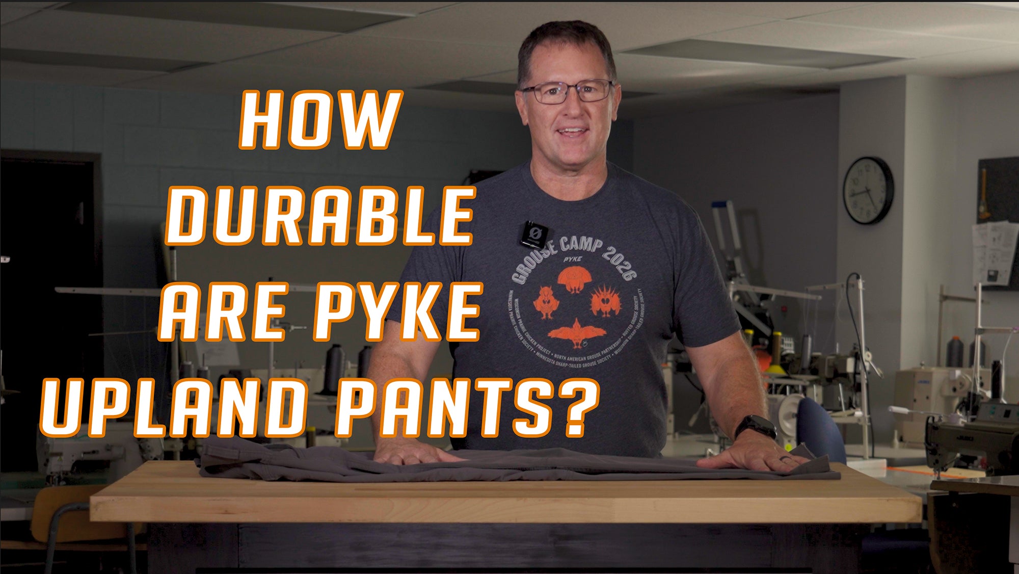 Load video: How durable are pyke pants?