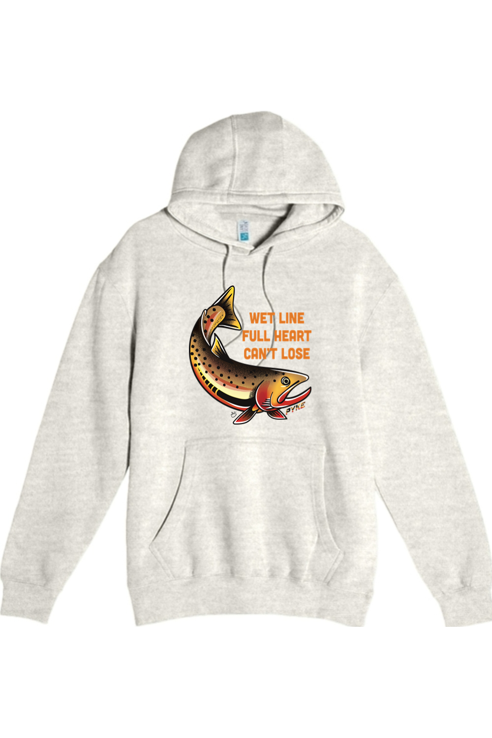 Wet Line Full Heart Midweight Hoodie