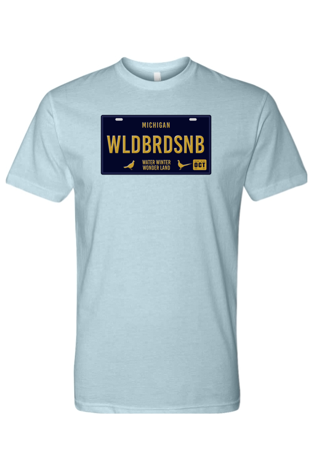 MI Vanity Plate WLDBRDSNB Tee