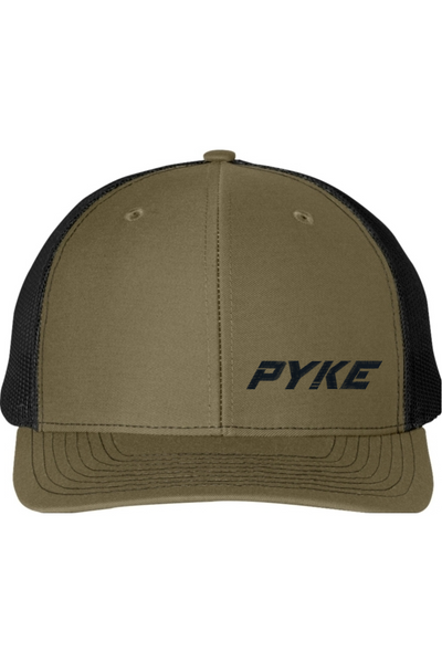 Pyke Embroidered Logo Trucker Hat