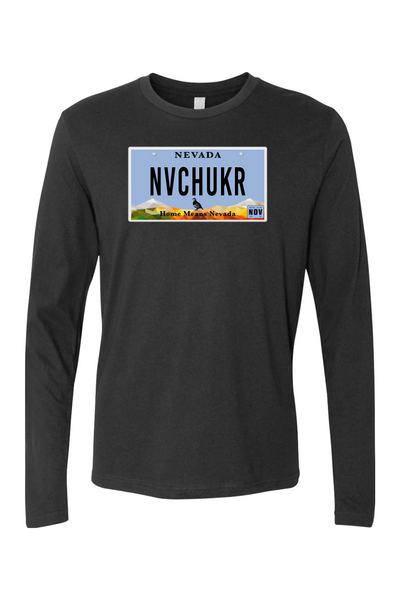 NV Vanity Plate NVCHUKR Long Sleeve