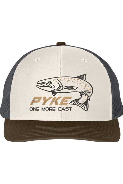 One More Cast Embroidered  Trucker Hat