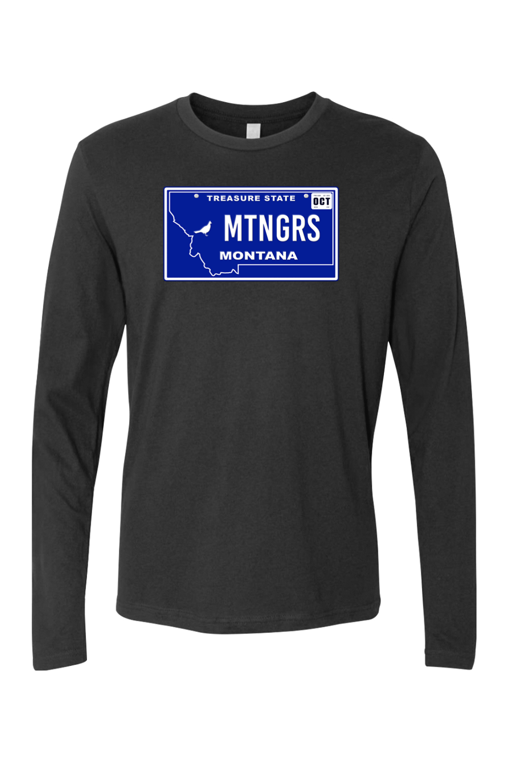 MT License Plate MTNGRS Long Sleeve Tee