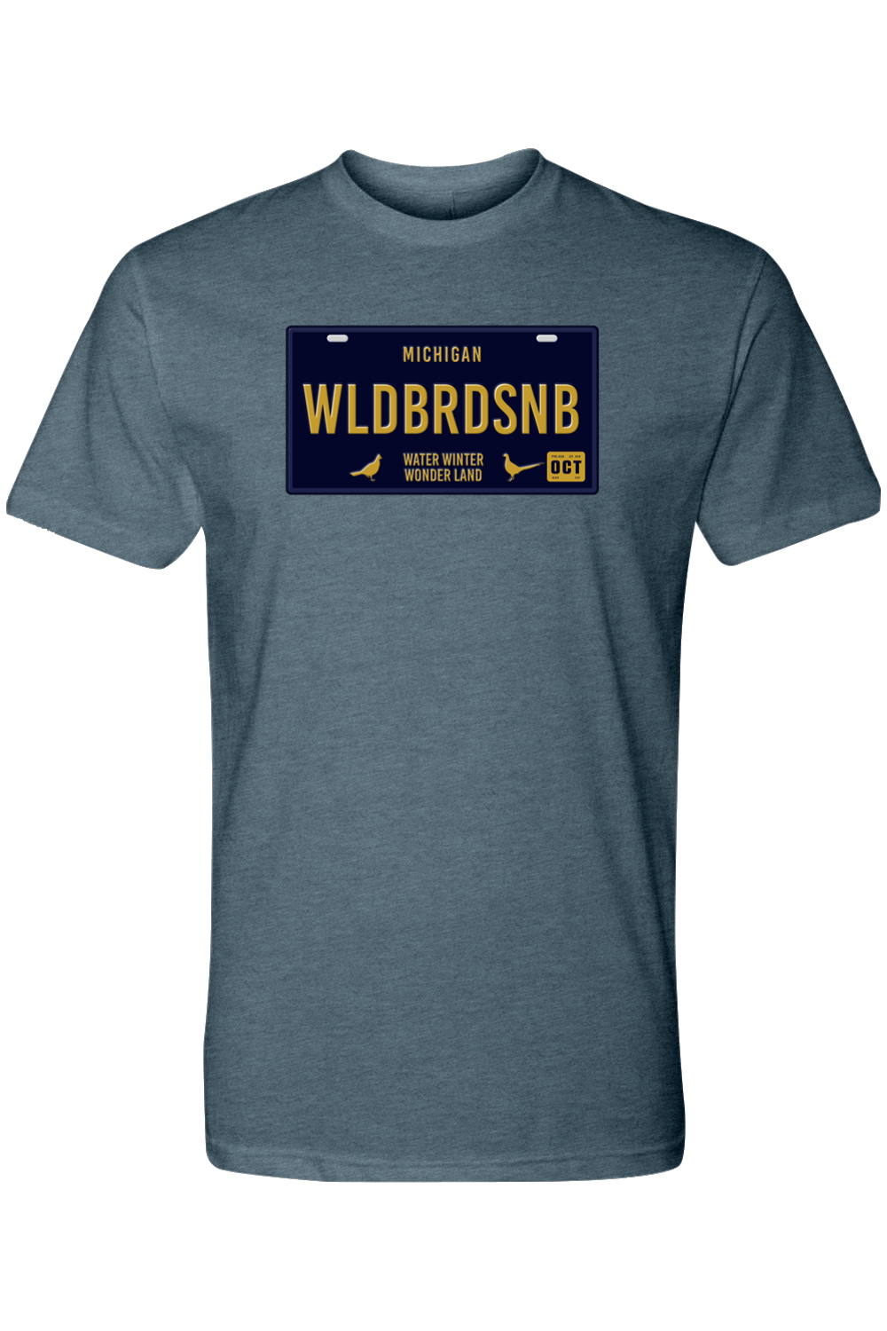 MI Vanity Plate WLDBRDSNB Tee