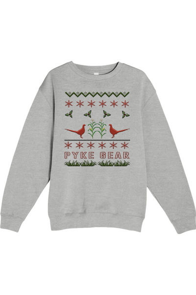 Ugly Christmas Sweatshirt Pheasant 2026