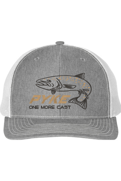 One More Cast Embroidered  Trucker Hat