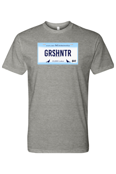 MN Vanity Plate GRSHNTR Tee