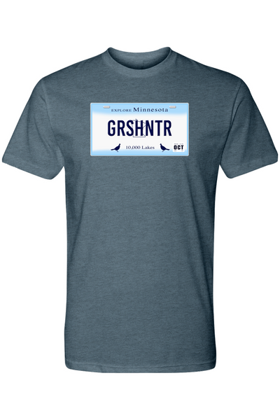 MN Vanity Plate GRSHNTR Tee