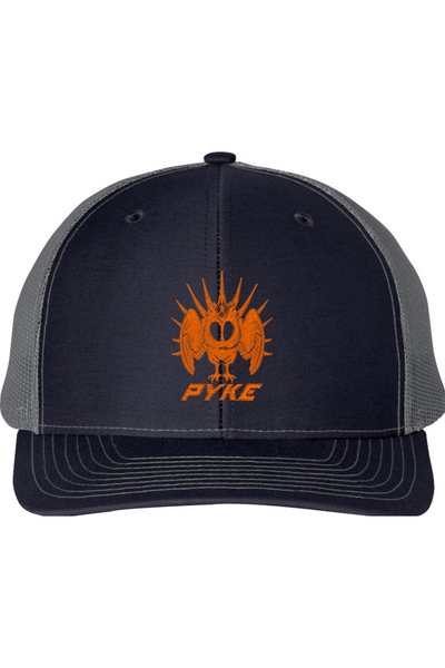 Pyke Sage Grouse Embroidered Trucker Hat