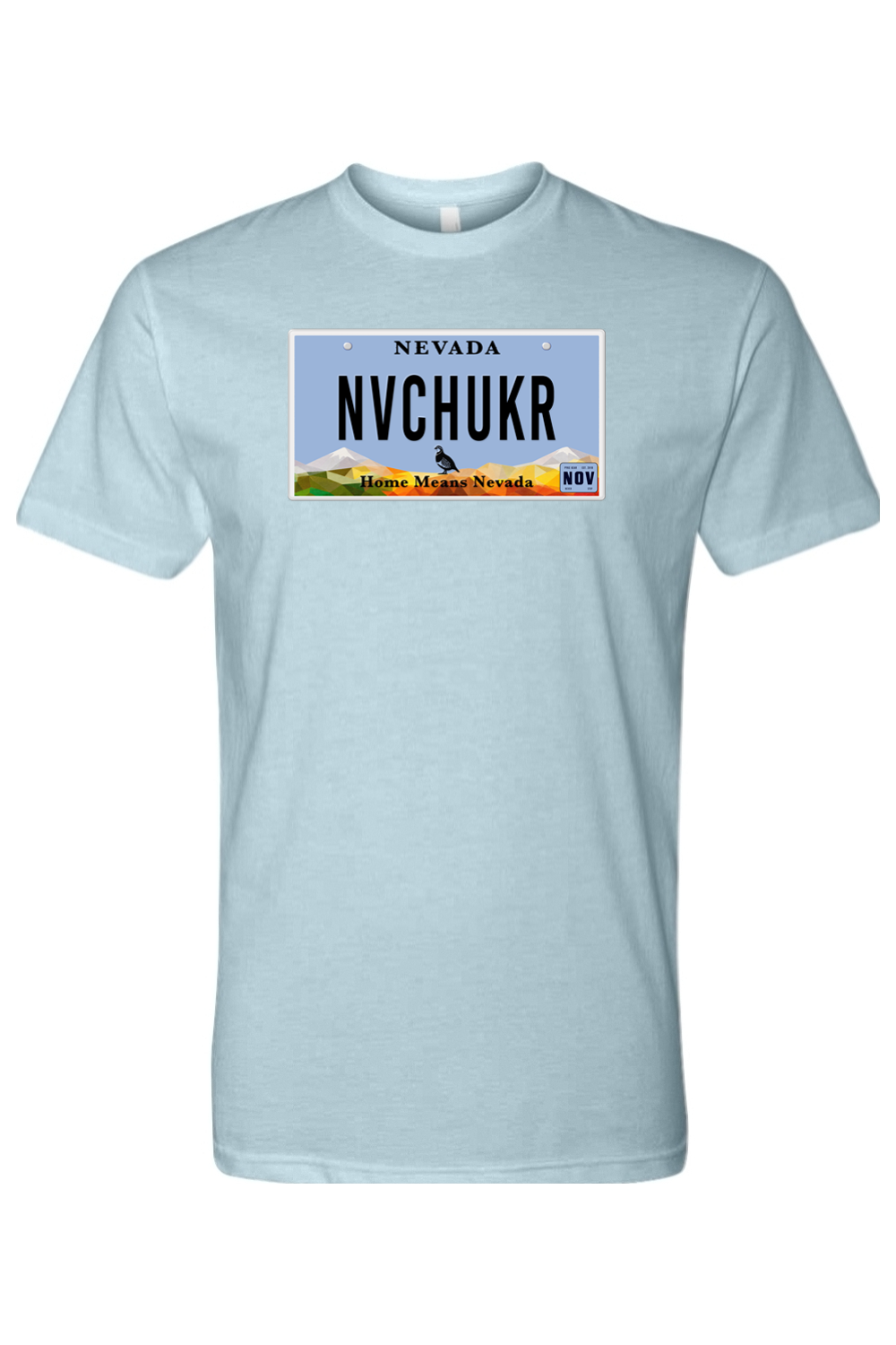 NV Vanity Plate NVCHUKR Tee