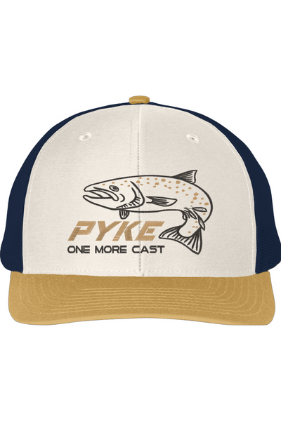 One More Cast Embroidered  Trucker Hat